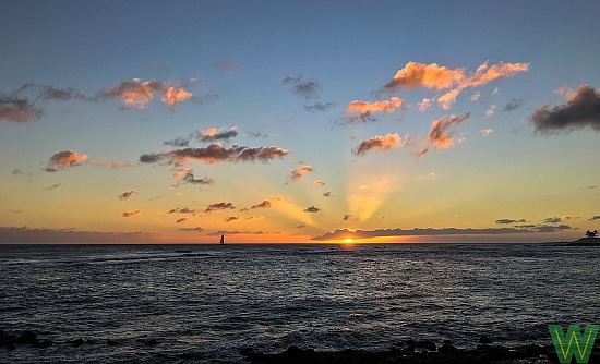 Sunset at Shipwreck