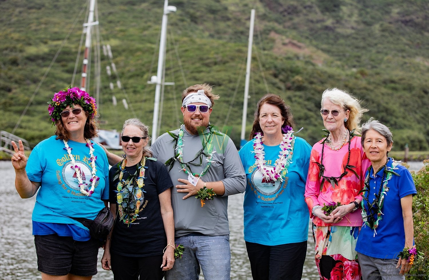 12/01/19, crew, gathering, golden rule, hula, nawiliwili, sail boat