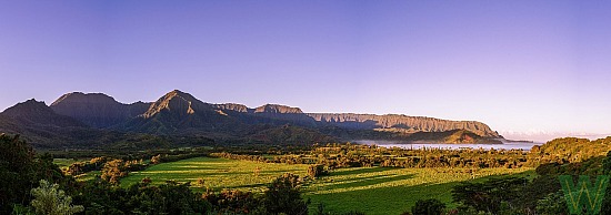 Sunrise at Hanalei