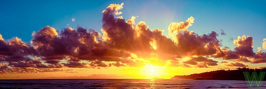 Sunrise at Anini Beach