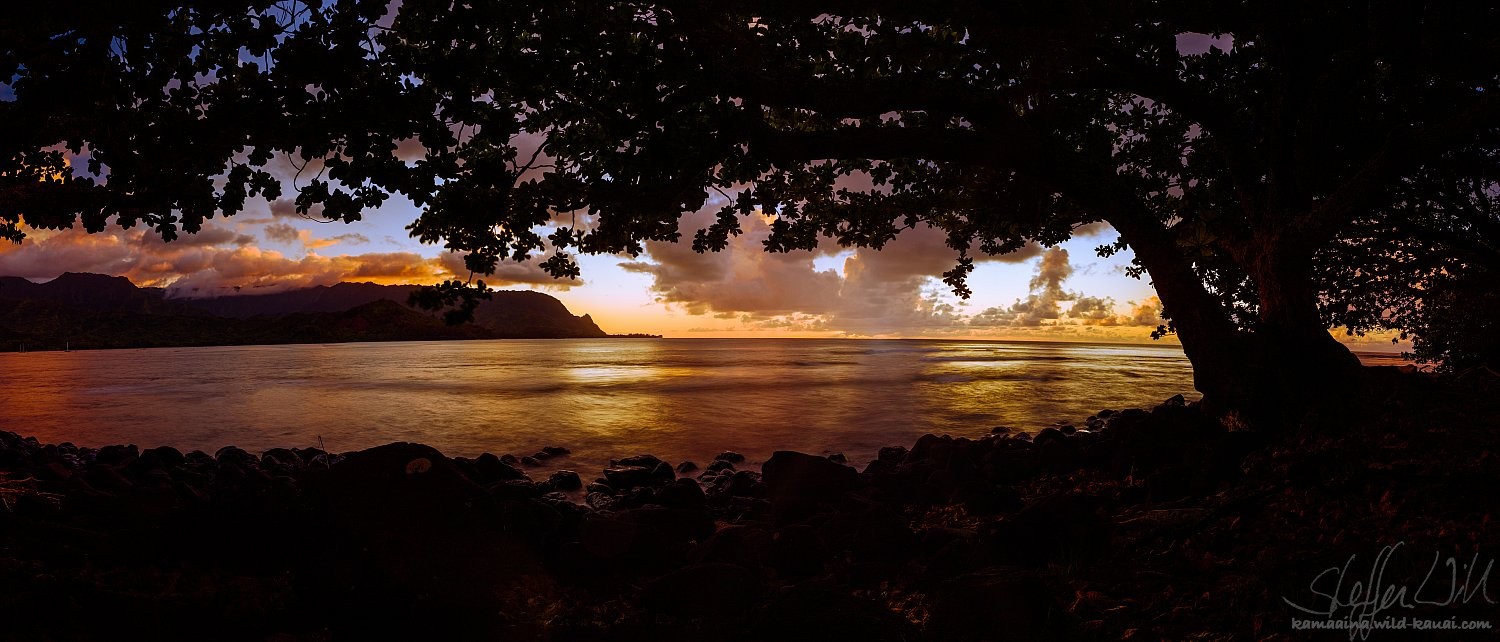 Hanalei Sunset | wildKauai_hanaleiSunset_15009x6425_webSize.jpg